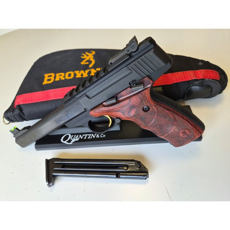 PISTOLET BROWNING BUCK MARK PLUS Rosewood UDX 22 LR Cat B