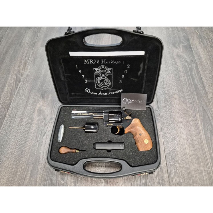 Rare Coffret Révolver Manurhin MR73 Heritage 357 Mag Cat B