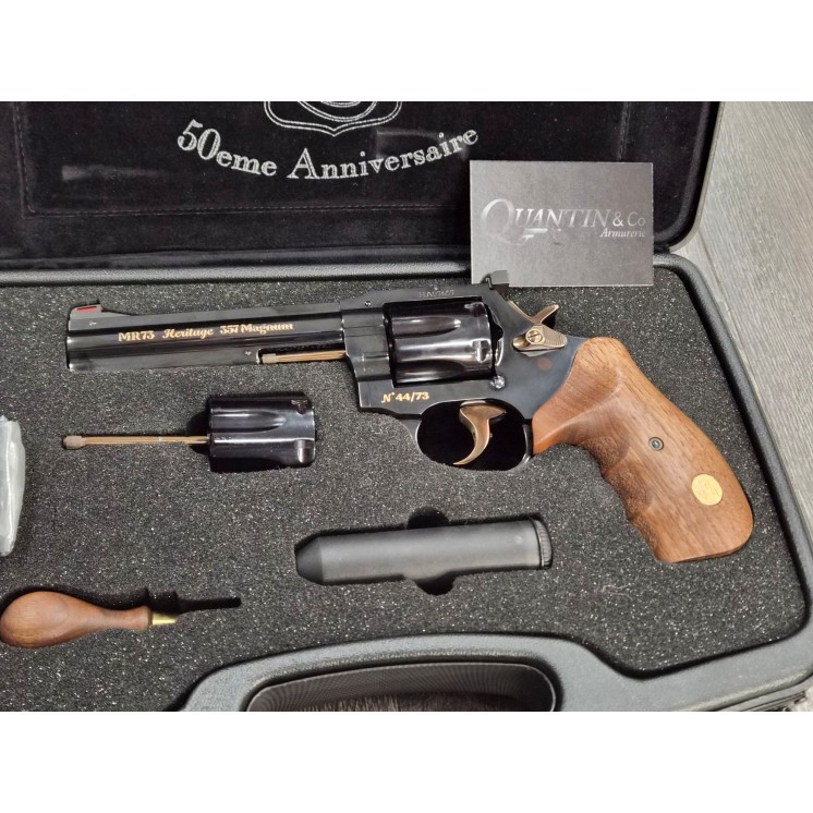 Rare Coffret Révolver Manurhin MR73 Heritage 357 Mag Cat B