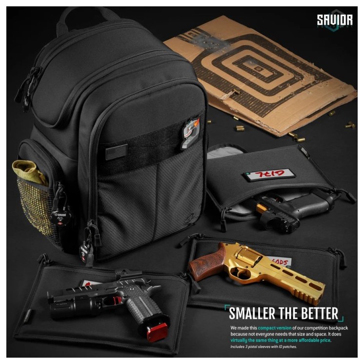 Savior Sac à Dos S.E.M.A Compact Noir