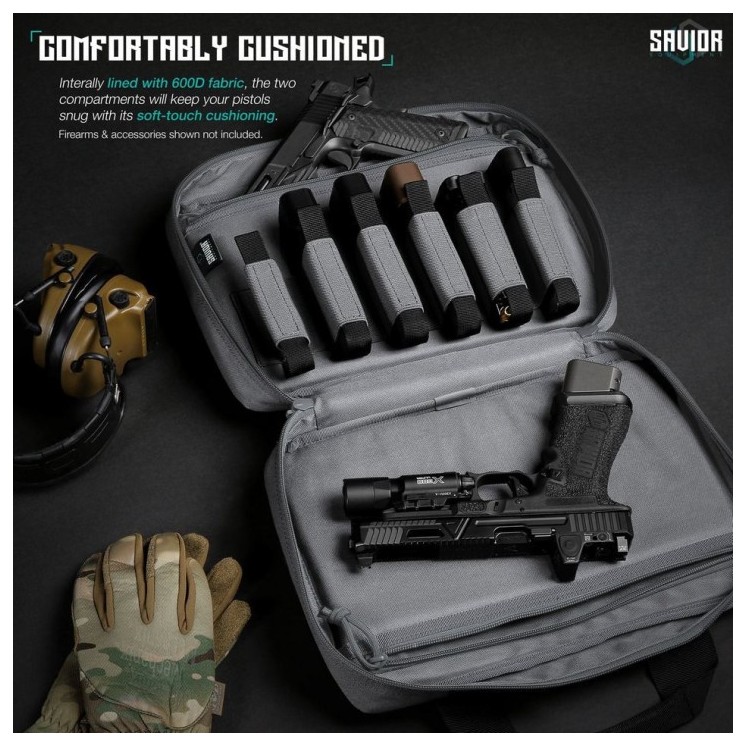 Savior Pistol Case Gris