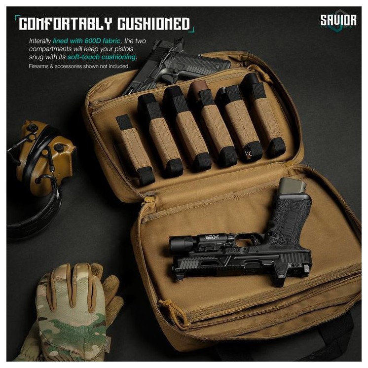 Savior Pistol Case Dark FDE