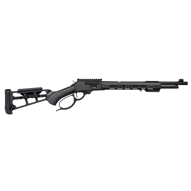 Carabine à levier sous-garde HUGTEK LVR SXBSE Noire M-Lok 20 cal.30-30 Win CAT C