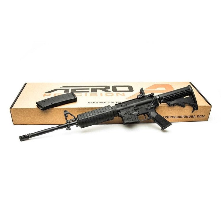 CARABINE AR15 AERO PRECISION modèle M4 noire US Army canon de 16'' Cal. 5.56 CAT B