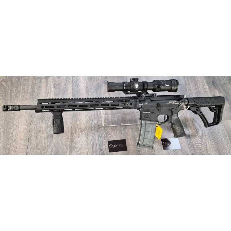 PACK DANIEL DEFENSE AR15 DDM4 V7 PRO SIG TANGO MSR 1-10X28MM 18 '' Cal. 5.56 BLACK