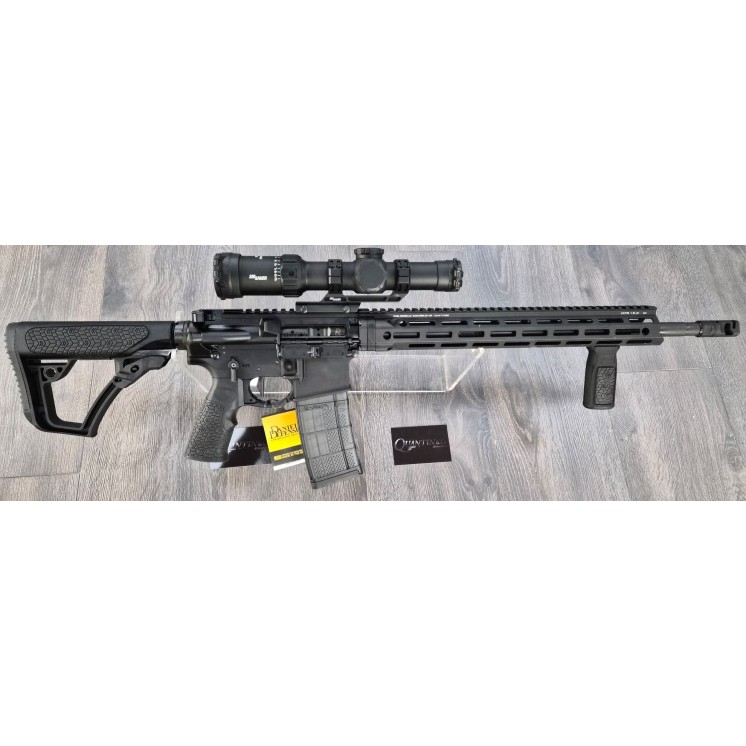 PACK DANIEL DEFENSE AR15 DDM4 V7 PRO SIG TANGO MSR 1-10X28MM 18 '' Cal. 5.56 BLACK