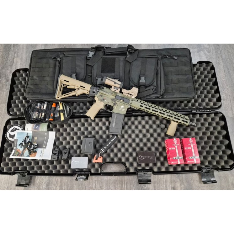 PACK Rentrée AR15 Schmeisser M4FL MAGPUL FDE ÉDITION LIMITÉE Holosun cat B