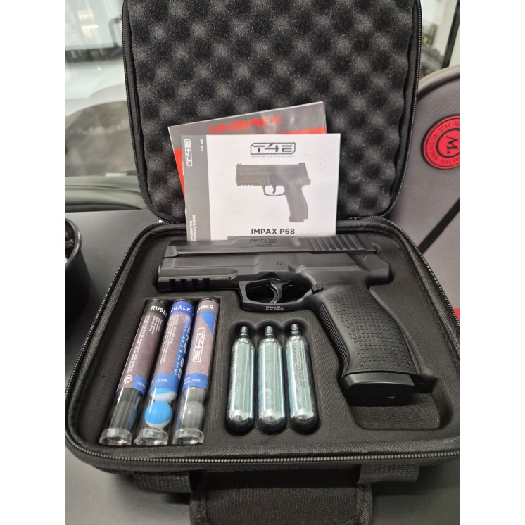 PACK UMAREX T4E IMPAX P68 CAL 68 - 16 J