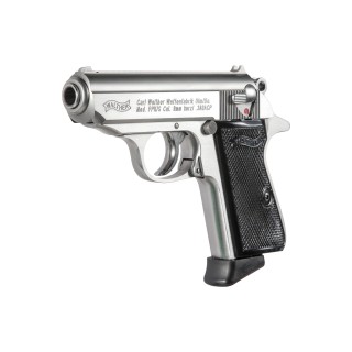 PISTOLET  WALTHER  PPK/S CAL 380 ACP, 7 COUPS - INOX CAT B