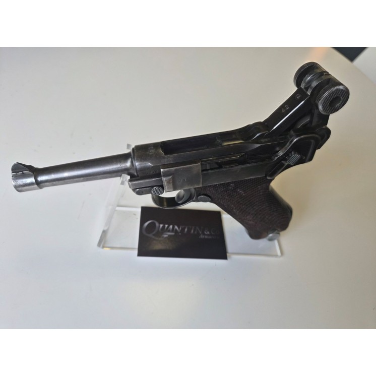 Occasion Pistolet Luger P08 Mauser S42 de 1940 calibre 9X19 MM Cat B