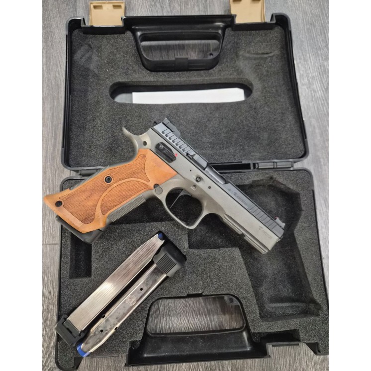 Occasion Pistolet CZ Custom one série limitée calibre 9X19 MM Cat B