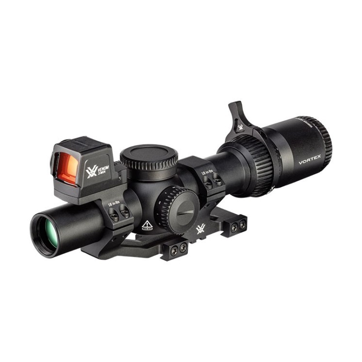 Vortex Pack - Lunette Venom 1-6x24 - AR BDC3 IL SFP (MOA) + Point Rouge fermé Venom 3 MOA + Montage