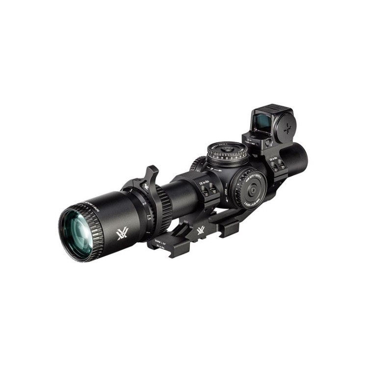 Vortex Pack - Lunette Venom 1-6x24 - AR BDC3 IL SFP (MOA) + Point Rouge fermé Venom 3 MOA + Montage