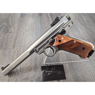 Occasion Pistolet Ruger Mark IV Inox Compétition calibre 22 lr Cat B