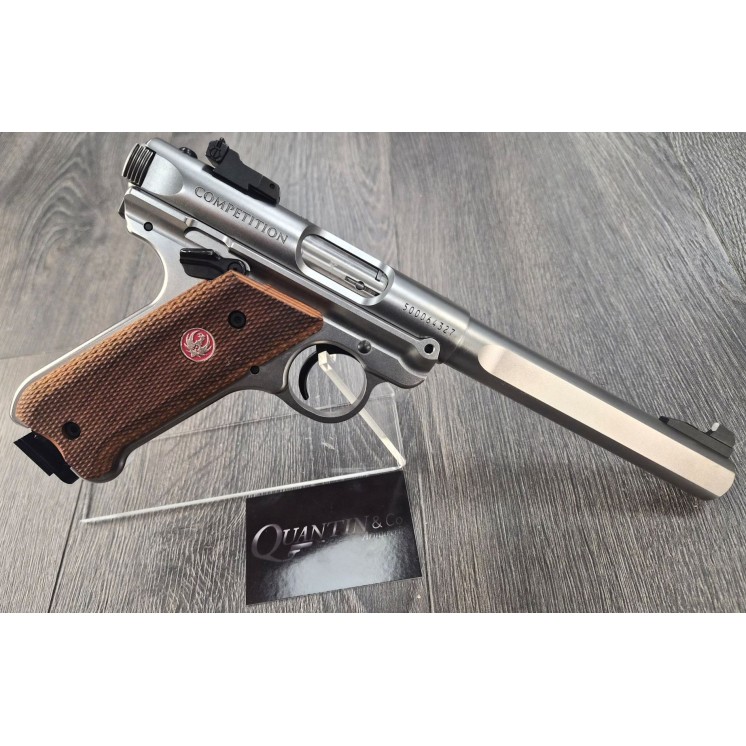 Occasion Pistolet Ruger Mark IV Inox Compétition calibre 22 lr Cat B