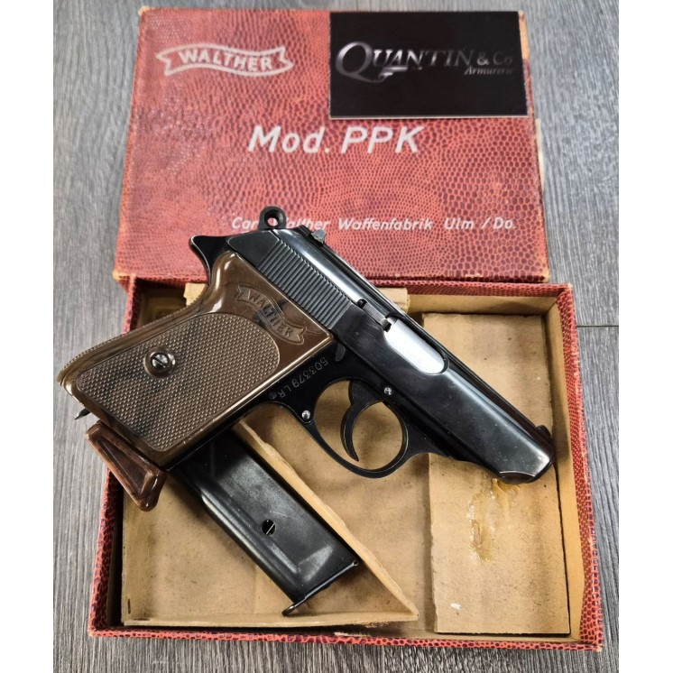 Occasion Pistolet Walther PPK ulm en calibre 22 lr Cat B
