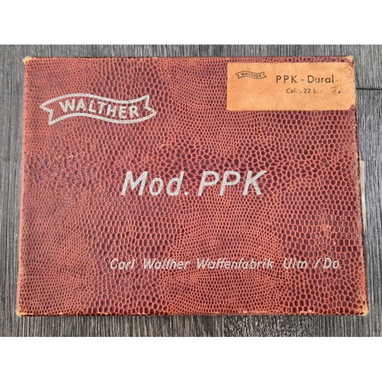 Occasion Pistolet Walther PPK ulm en calibre 22 lr Cat B