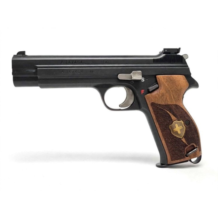 Superbe Occasion PISTOLET SIG P210-6 SWISS P49 9X19 MM  Cat B