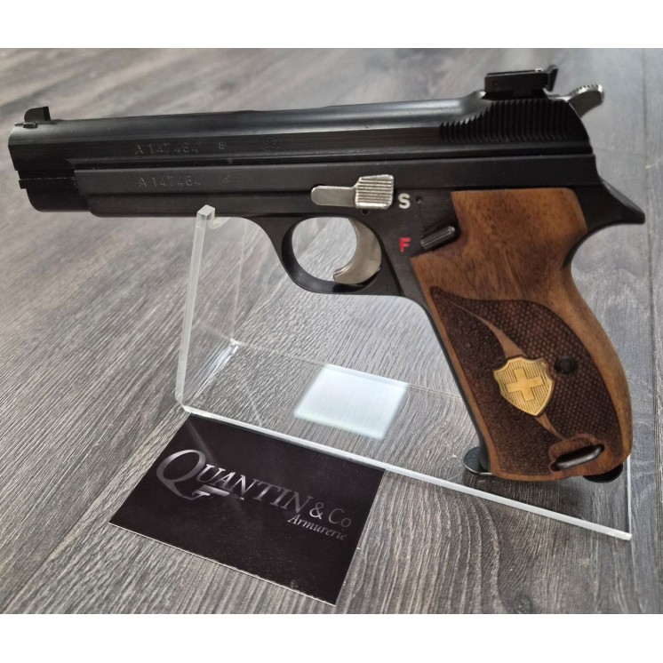 Superbe Occasion PISTOLET SIG P210-6 SWISS P49 9X19 MM  Cat B