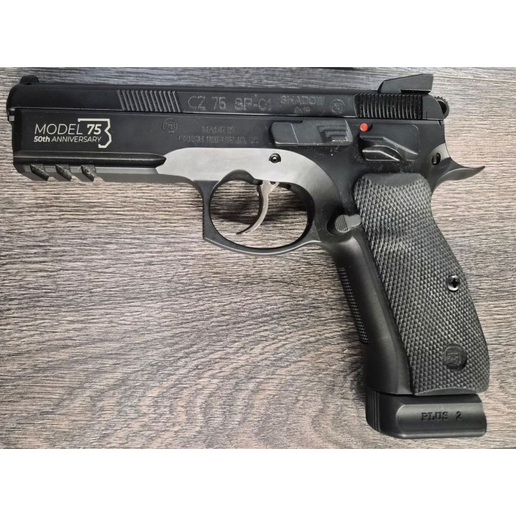 Occasion PISTOLET CZ 75 SP-01 Shadow 50 th Anniversaire 9X19 MM  Cat B