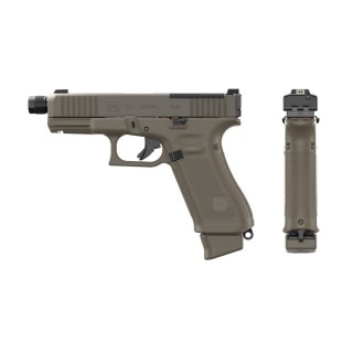 Pistolet Glock 45 MOS Gen 5 FS Fileté M13.5x1 LH Edition Hunter (ODG)