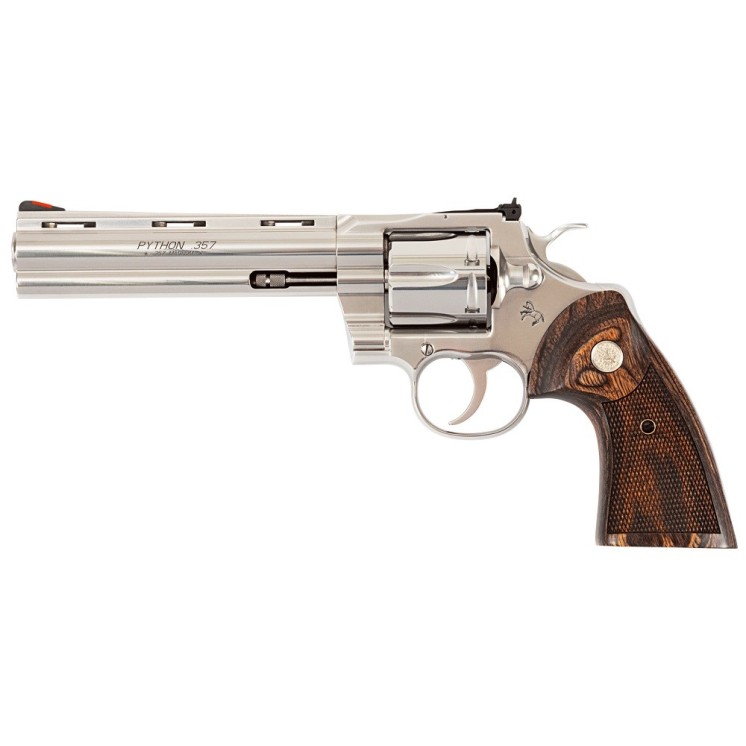 REVOLVER COLT STAINLESS PYTHON 6 POUCES 357 MAG PYTHON CAT B