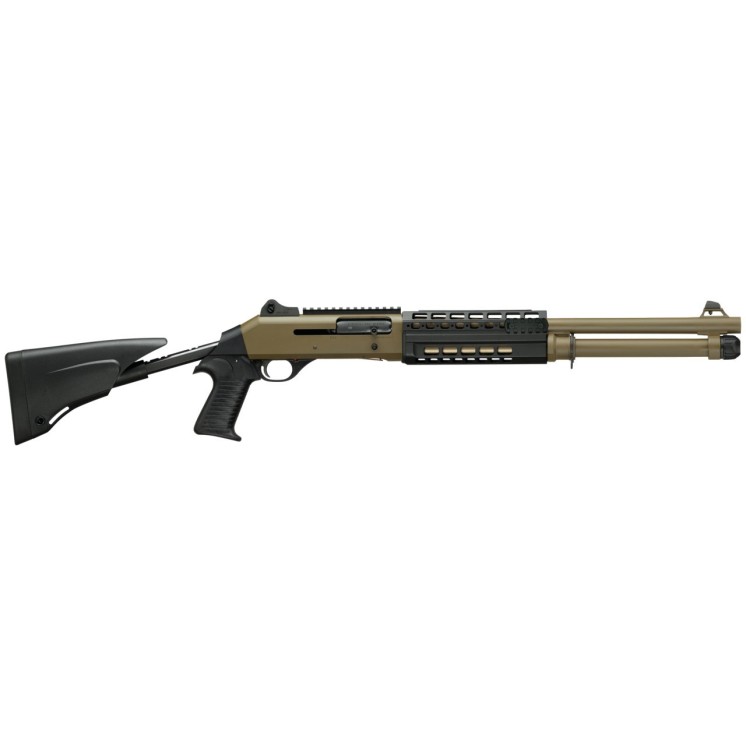 FUSIL BENELLI M4 A1 S90 18.5" 47CM C/12 CROSSE TELESCOPIQUE CAT B