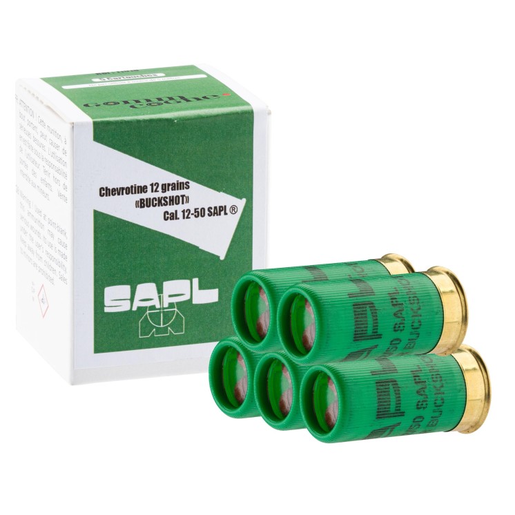 Pack SAPL GC27 Luxe 12/50 & 8,8x10 + boîte chevrotine 12/50 x5 cat C