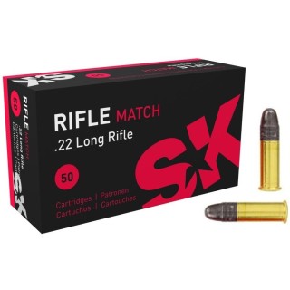 MUNITIONS SK 22 LR LONG RIFLE MATCH CAT C