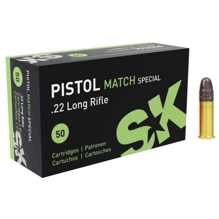 MUNITIONS SK 22 LR LONG PISTOL MATCH CAT C