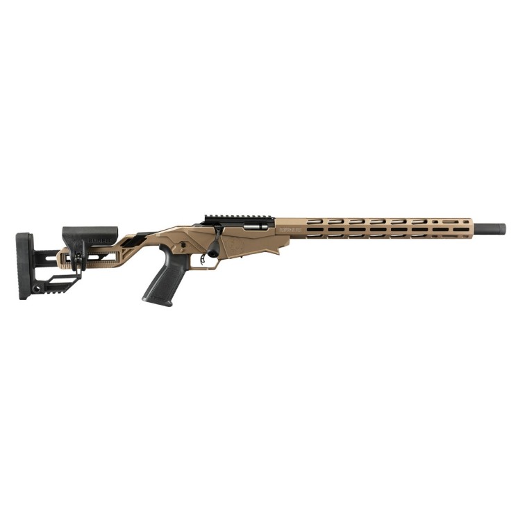 CARABINE RUGER PRECISION RIMFIRE .22LR 10CPS 18" 46CM FILETE 1/2-28 BRONZE CAT C